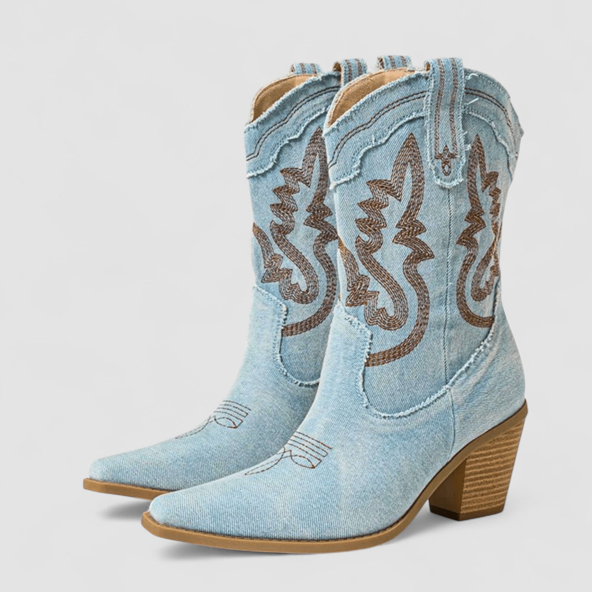 Botín Vaquero Atelier Denim Luxe