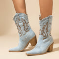 Botín Vaquero Atelier Denim Luxe