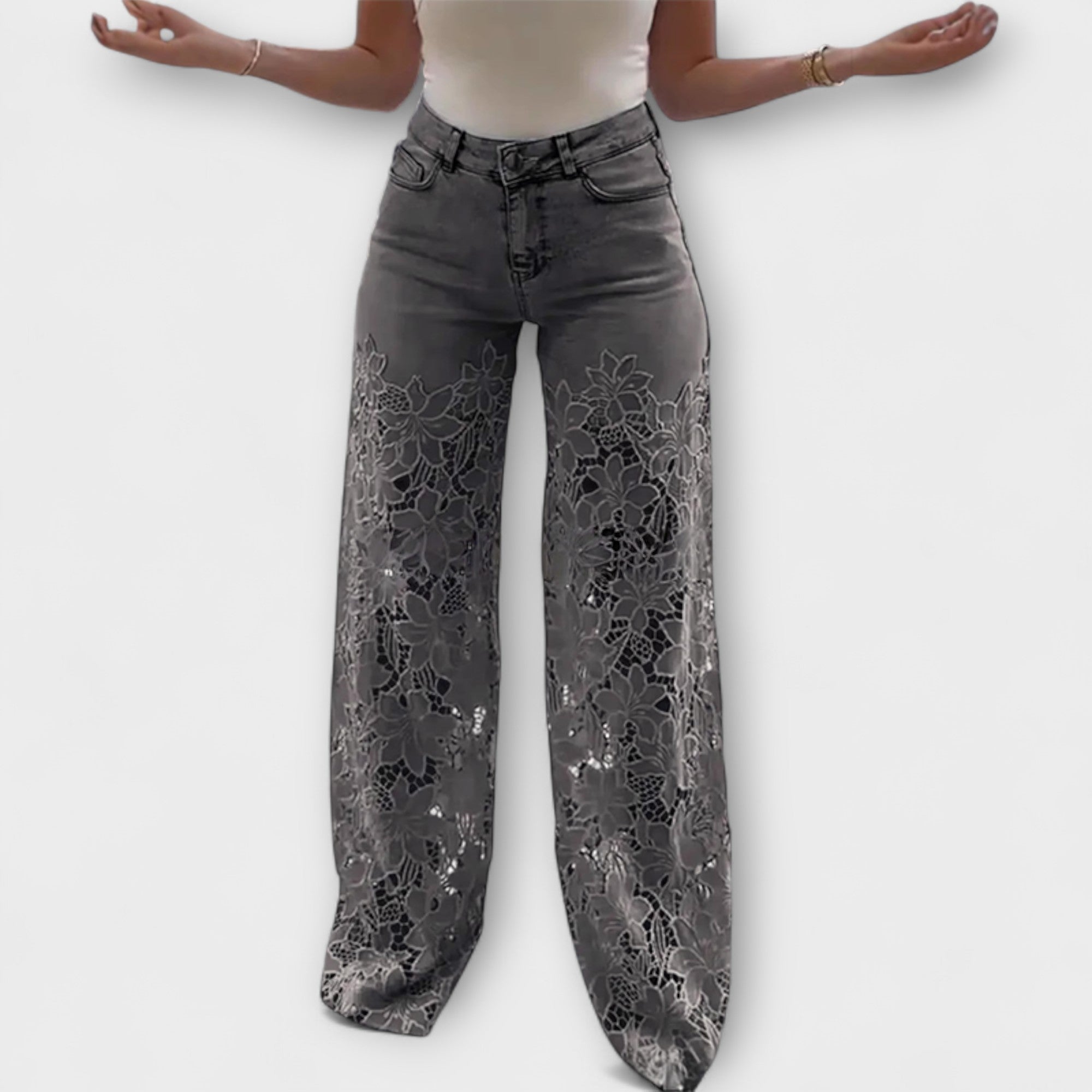 Pantalón Celia Encaje