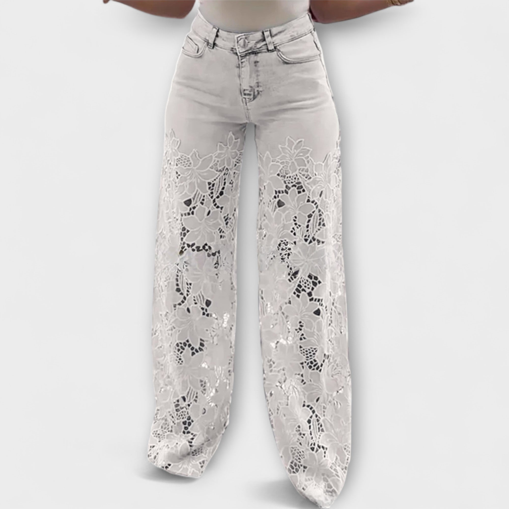 Pantalón Celia Encaje
