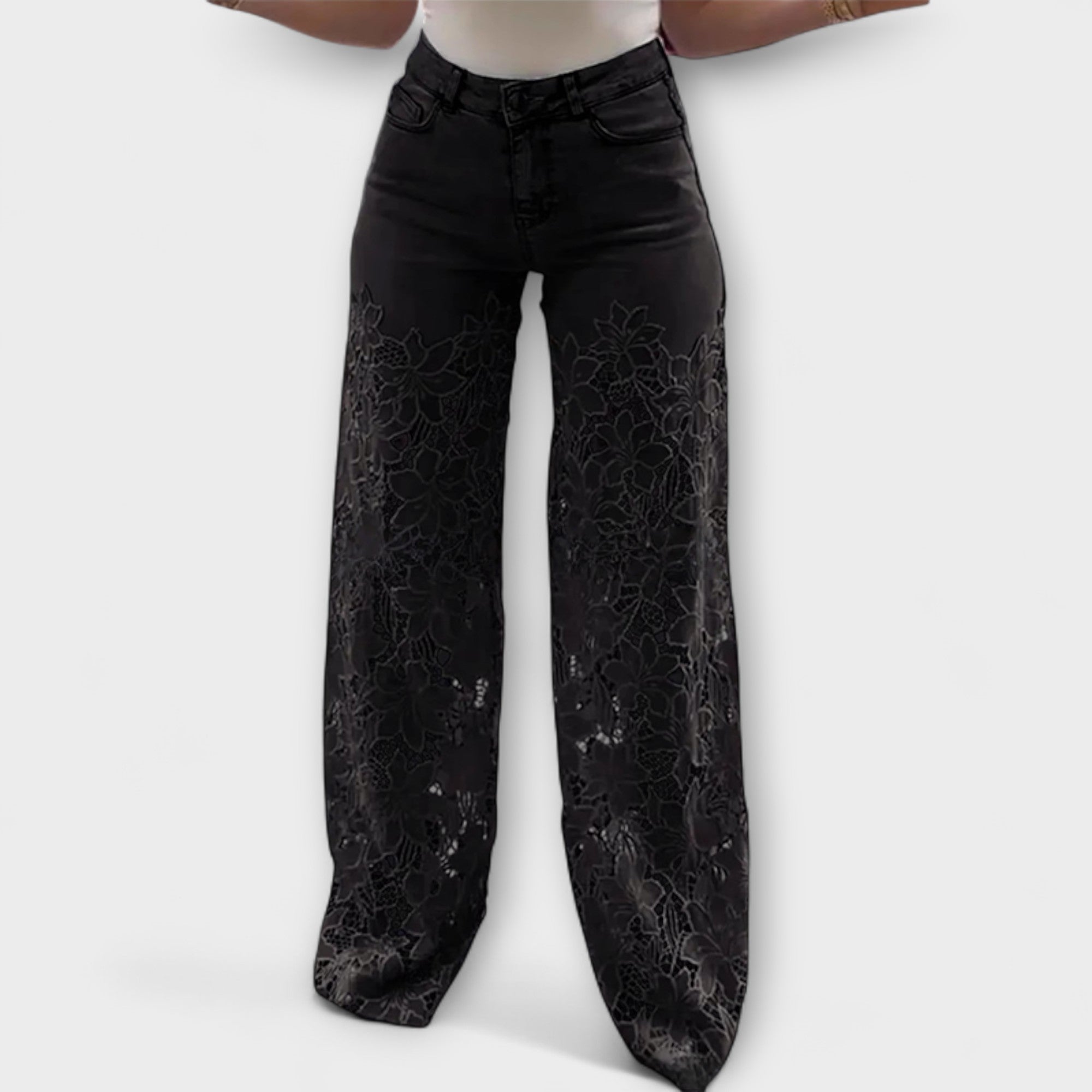Pantalón Celia Encaje
