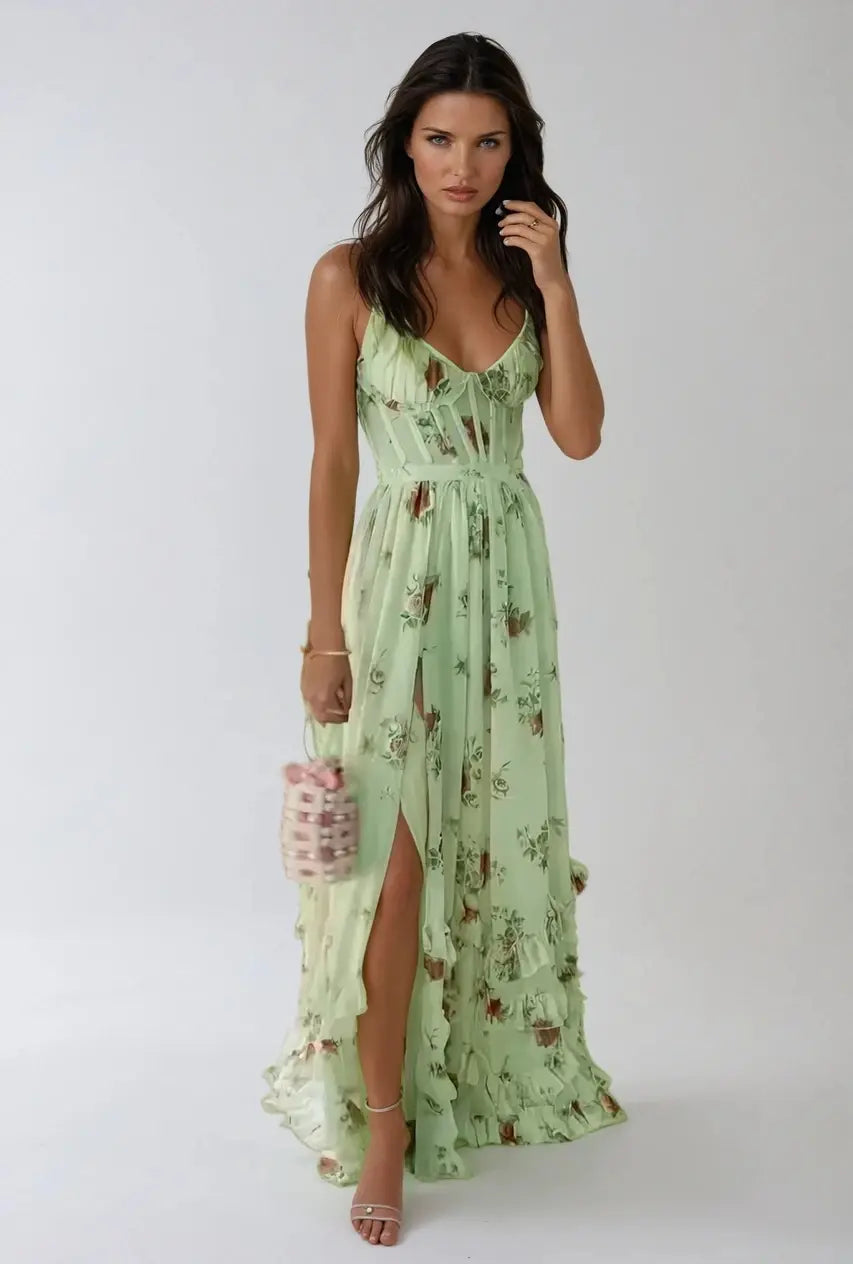 Vestido Campo de Amapolas